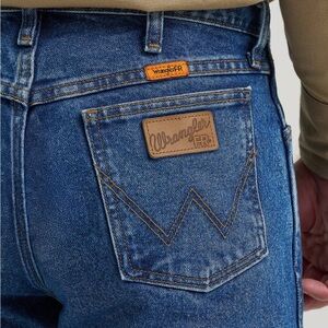 Wrangler Dark Blue Denim Jeans